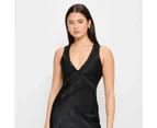 Lace Trim Slip Dress - Lily Loves