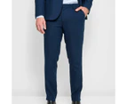 Linen Blend Suit Pants - Preview