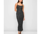 Strappy Knit Sequin Dress - Lily Loves