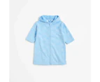 Target Hooded Zip Thru Kids Towelling Robe