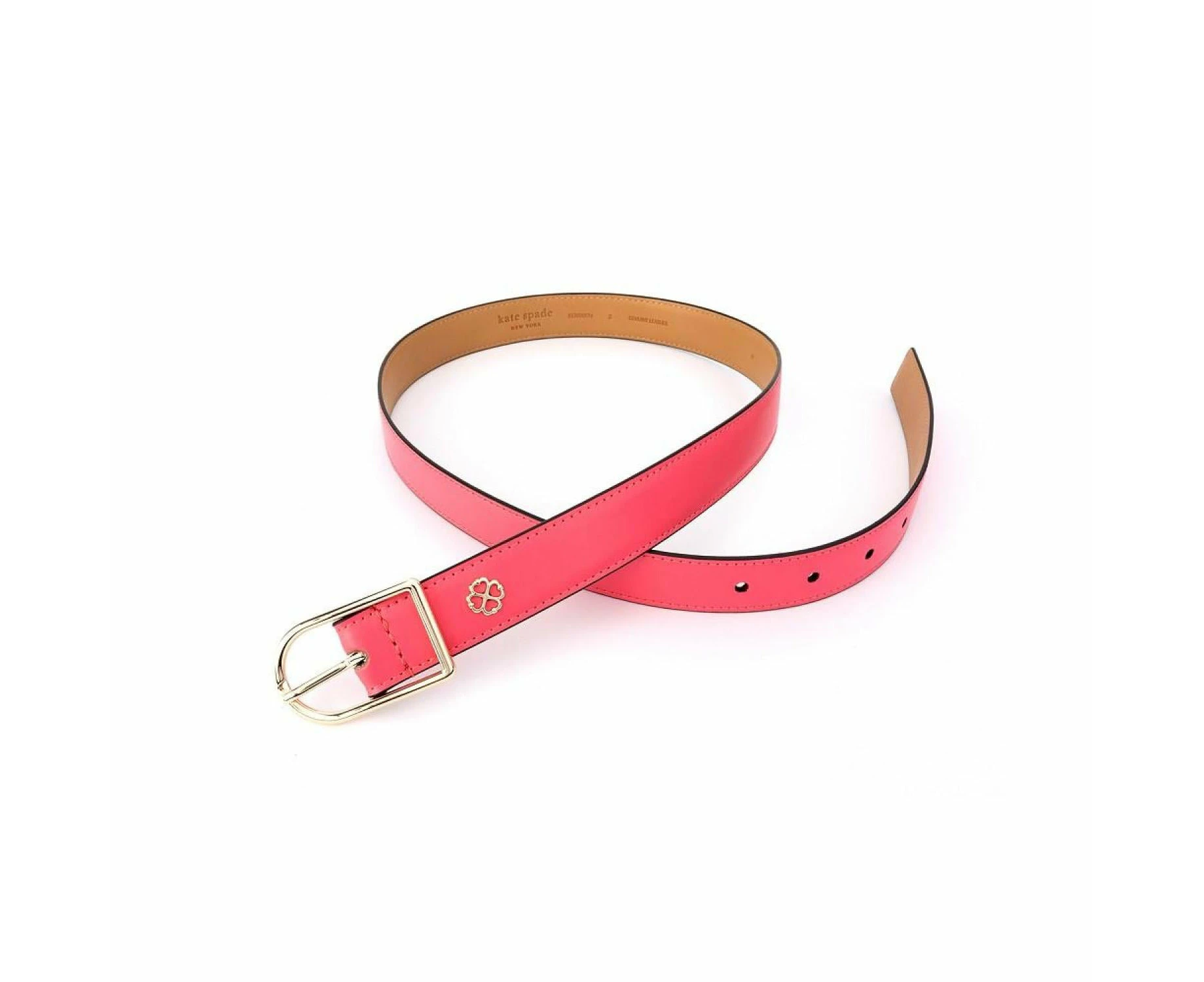 Women's 25Mm Belt with Asymmetrical Buckle - Pompom Pink