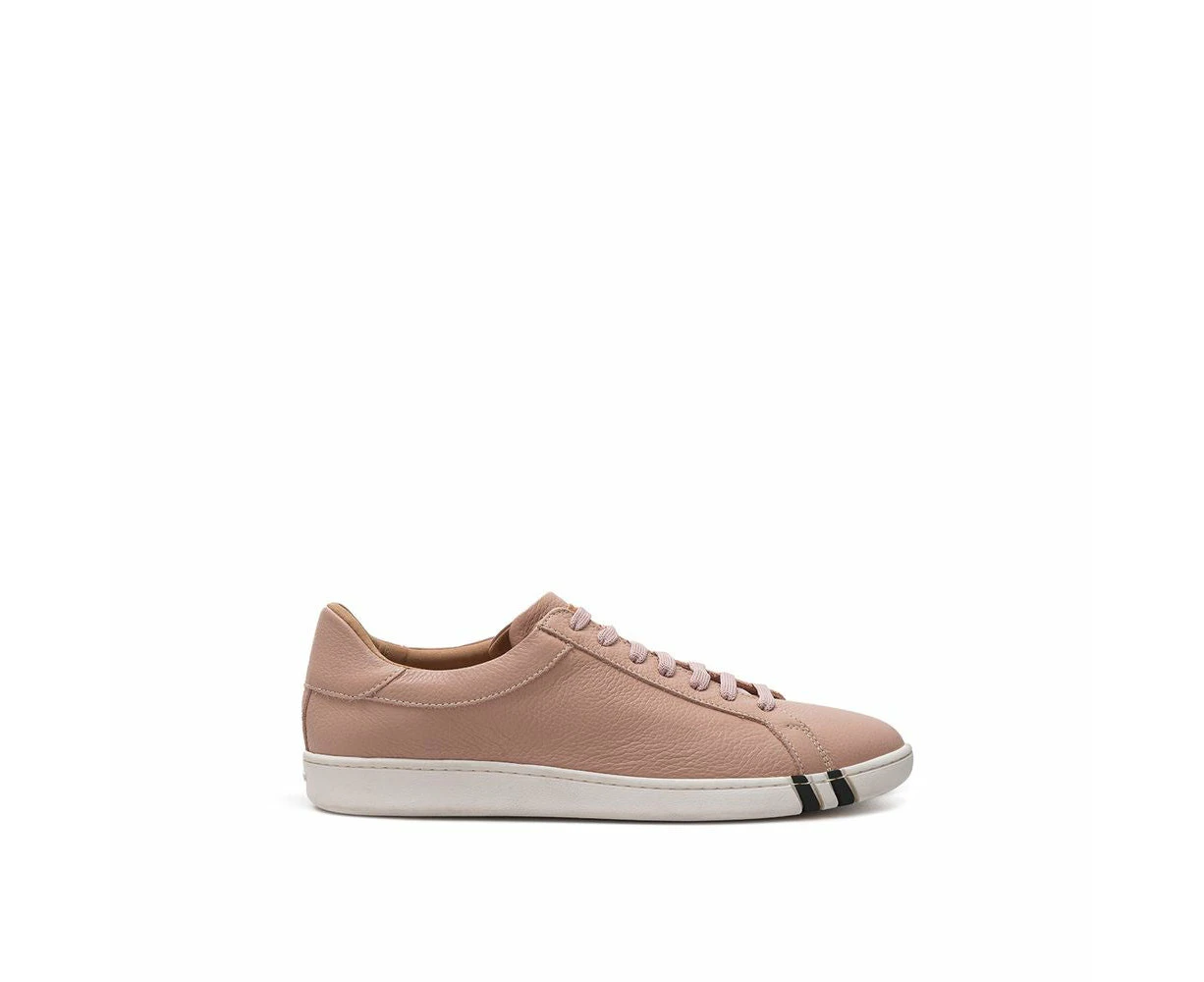 Bally Elegant Pink Leather Sneakers for Women - EU40/US10