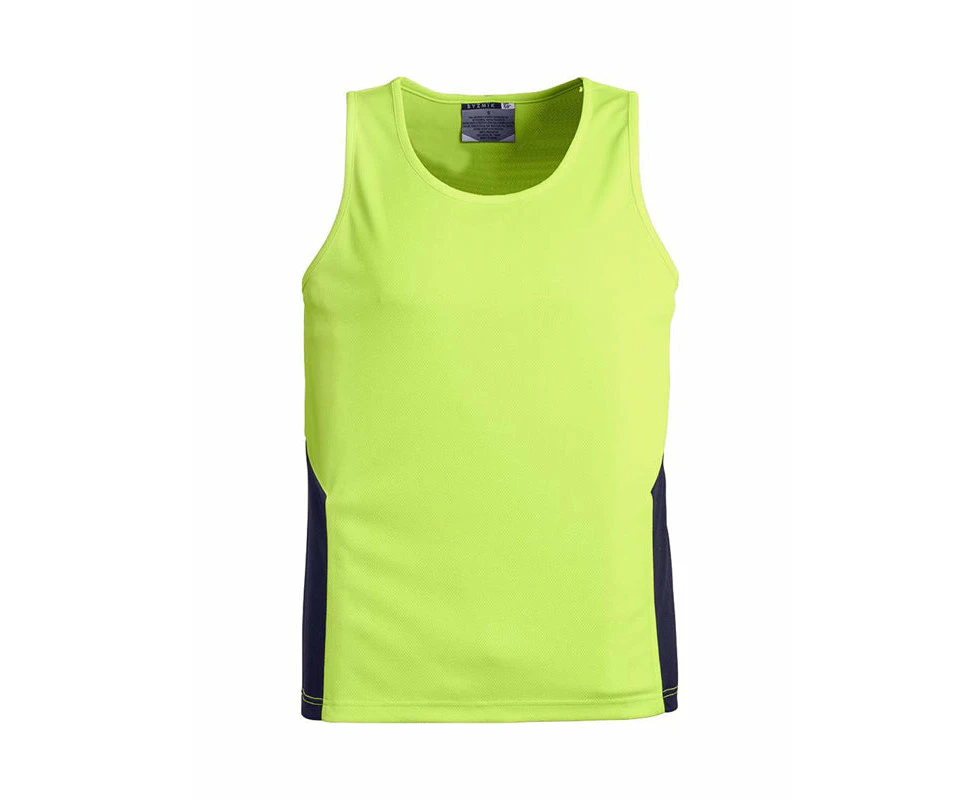 Syzmik Mens Hi Vis Squad Singlet (ZH239)