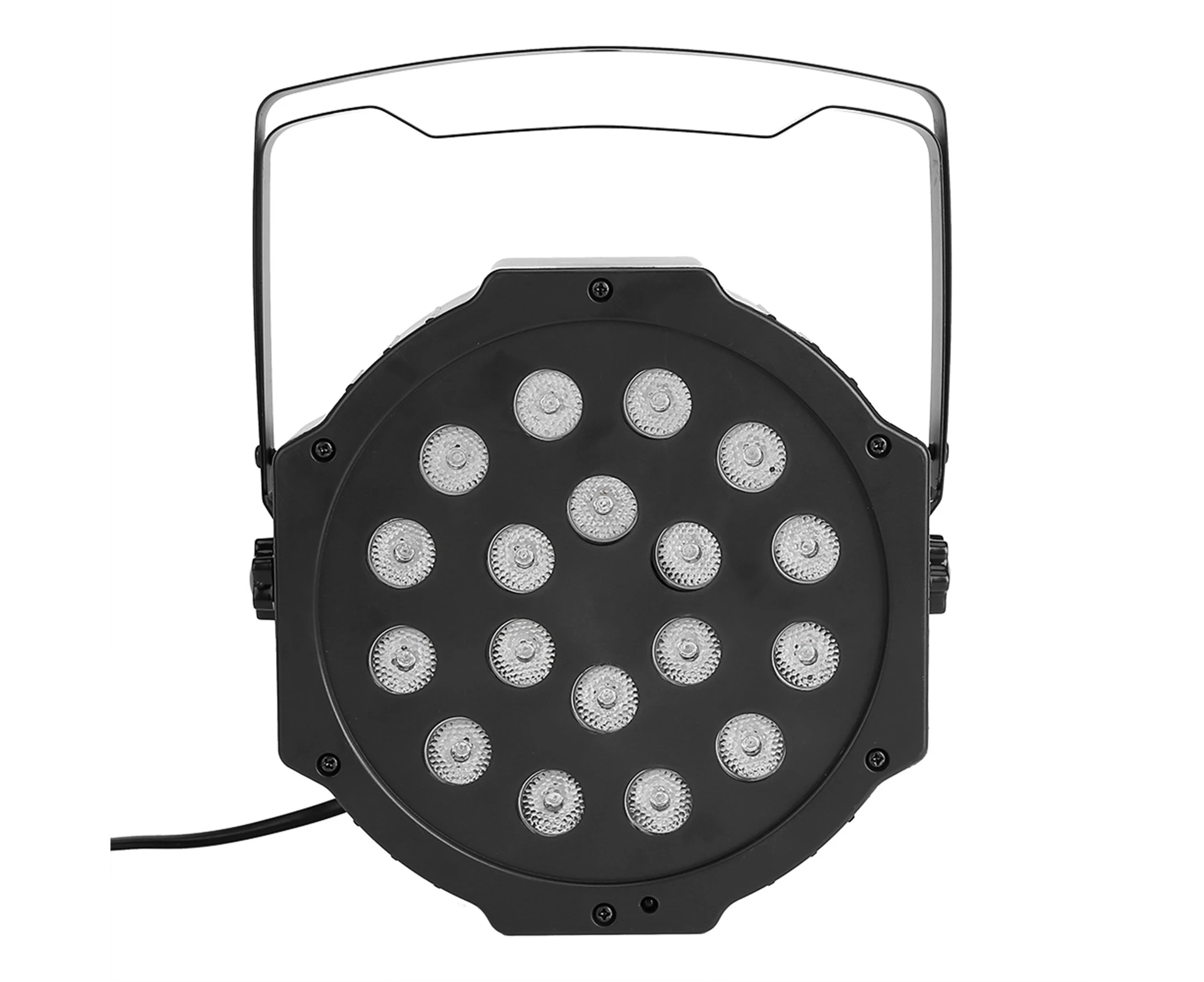 18 LED Flat Par Lights RGB Lamp for Club DJ Party Stage DMX512 Control KTV Party 110‑240V