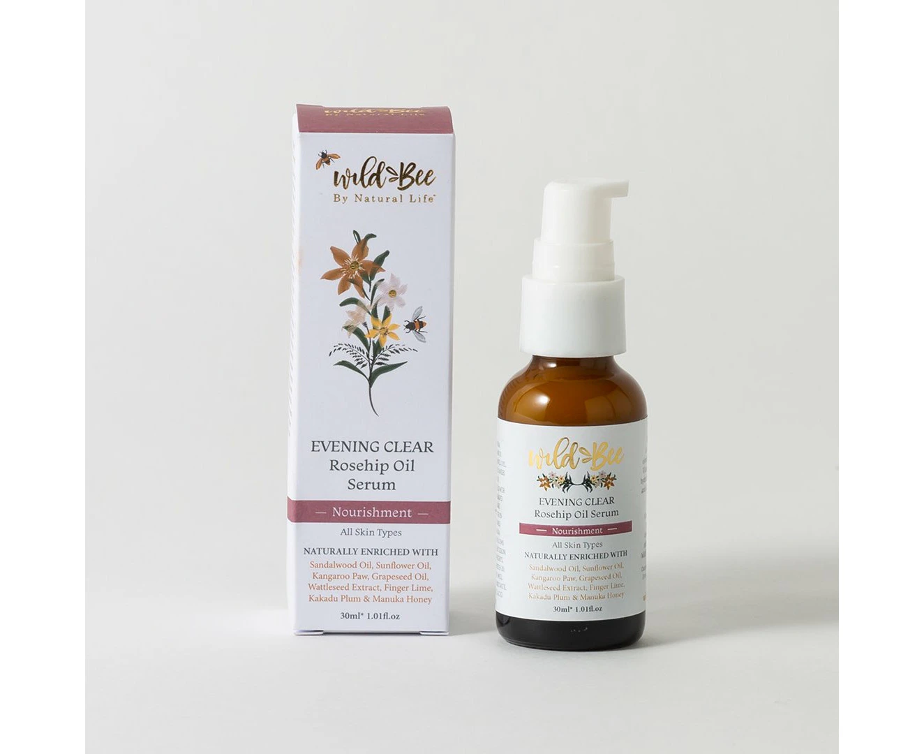 Wild Bee Evening Clear Serum