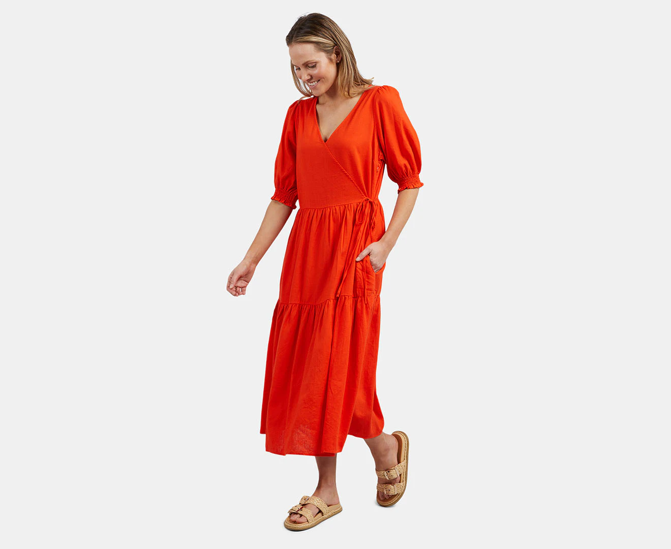 Elm Women's Rosa Dress - Tangelo