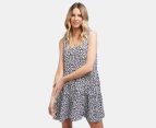 All About Eve Women's Posie Tiered Mini Dress - Print