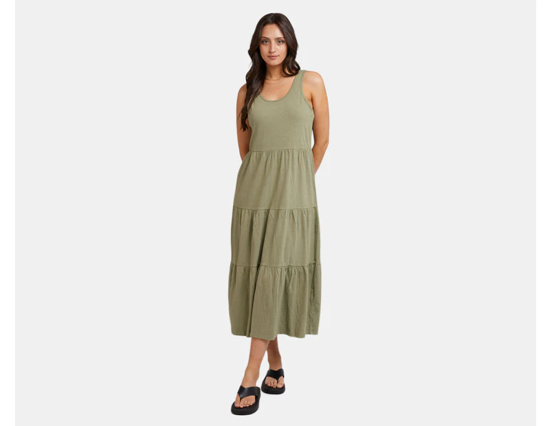 All About Eve Women's AAE Midi Dress - Khaki