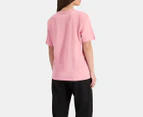 Champion Women's Script Tonal Tee / T-Shirt / Tshirt - Strawberry Milkshake