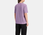 Champion Women's Script Tonal Tee / T-Shirt / Tshirt - Midsummer Purple