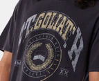 St. Goliath Men's Splice TM Tee / T-Shirt / Tshirt - Black