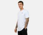 St. Goliath Men's Signed Tee / T-Shirt / Tshirt - White