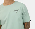 St. Goliath Men's Signed Tee / T-Shirt / Tshirt - Green