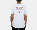 St. Goliath Men's Signed Tee / T-Shirt / Tshirt - White