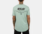 St. Goliath Men's Signed Tee / T-Shirt / Tshirt - Green