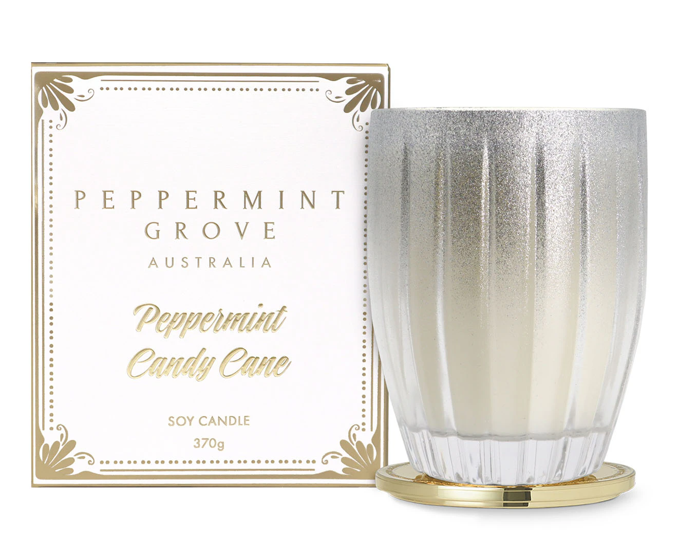 Peppermint Grove Peppermint Candy Cane Christmas Candle 370g