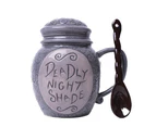 Disney - Nightmare Before Christmas - Deadly Night Shade Mug with Spoon