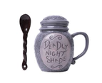 Disney - Nightmare Before Christmas - Deadly Night Shade Mug with Spoon