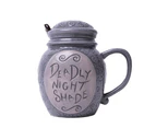 Disney - Nightmare Before Christmas - Deadly Night Shade Mug with Spoon