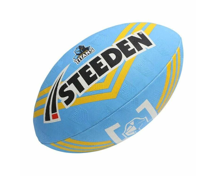 NRL 2023 Supporter Football - Gold Coast Titans - Youth Ball - Size 11