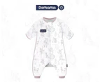 Domiamia- Bamboo Short Sleeve Summer Sleep Sack with Feet Double layer - Elf - XL