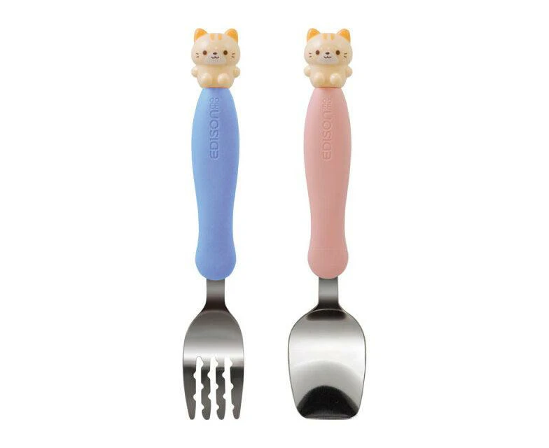 EDISONmama - Fork And Spoone Set Cat 3Y+