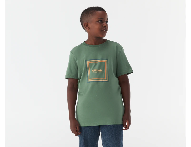 St. Goliath Youth Boys' Hammersley Tee / T-Shirt / Tshirt - Green