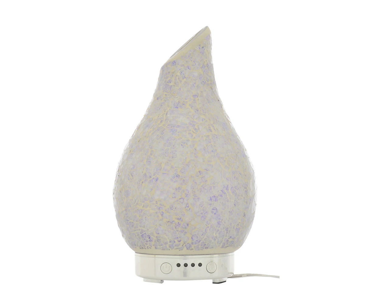 Gibson Gifts Aroma Humidifier Aromatherapy Mist Diffuser 24cm Mosaic Purple