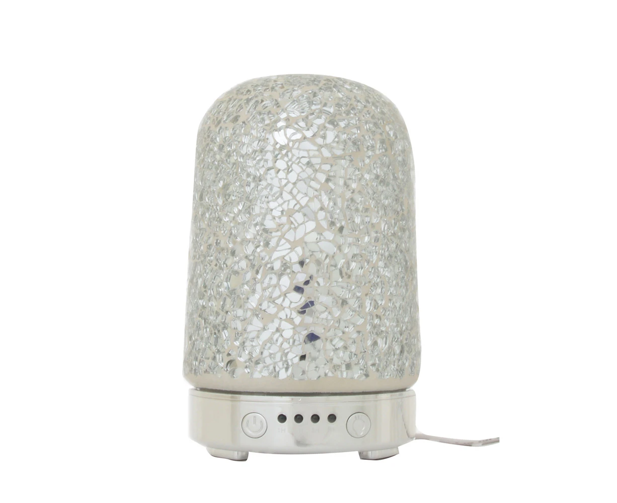 Gibson Gifts Aroma Dome Humidifier Aromatherapy Mist Diffuser 15cm Mosaic