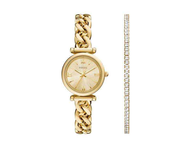 Fossil Carlie Gold Watch ES5387SET