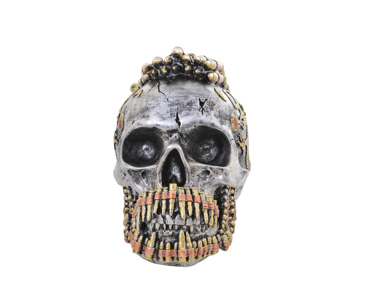 Gibson Gifts Steampunk Skull Home Decorative Display Figurine 21cm Large