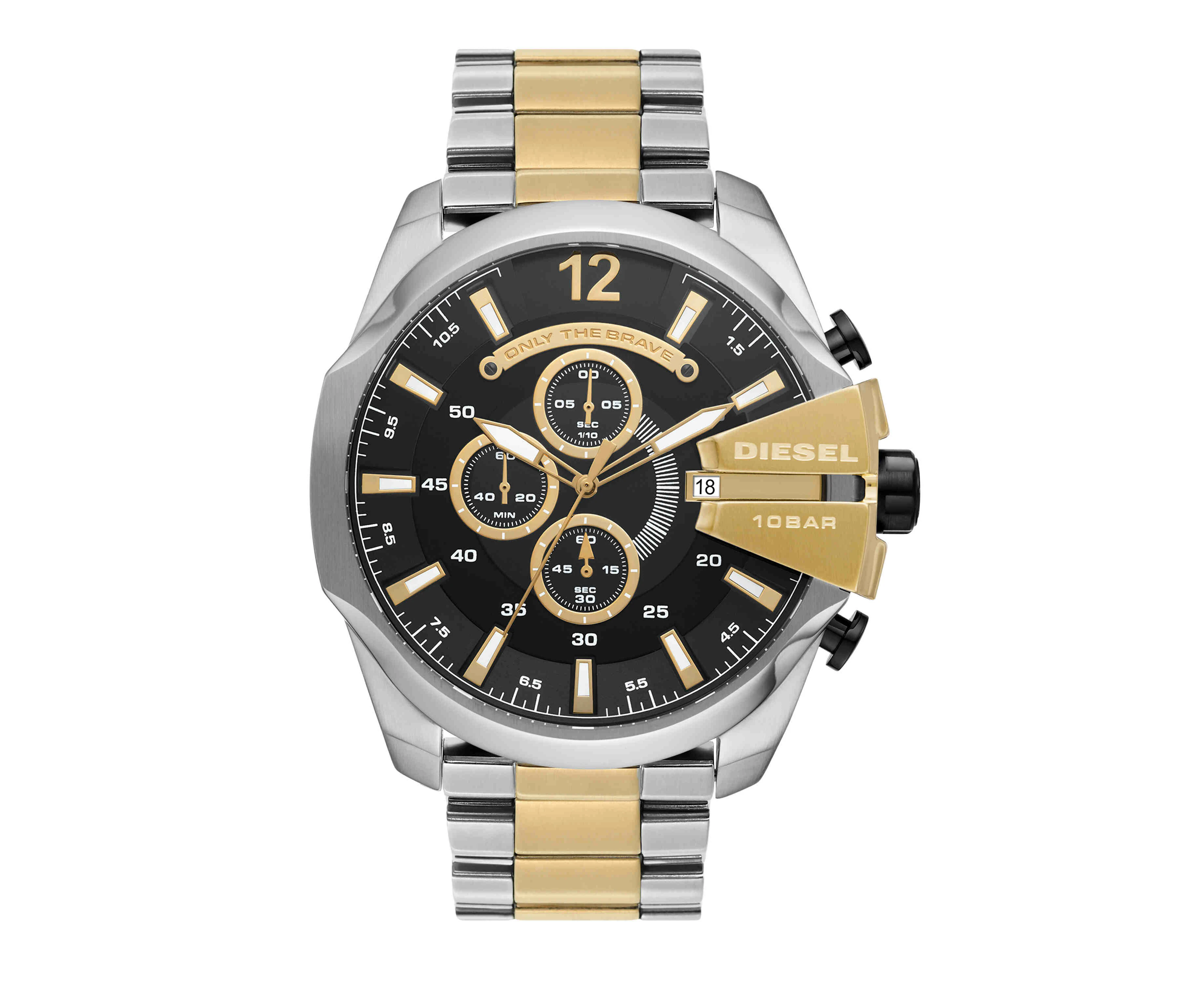 Diesel Mega Chief Two Tone Watch DZ4581