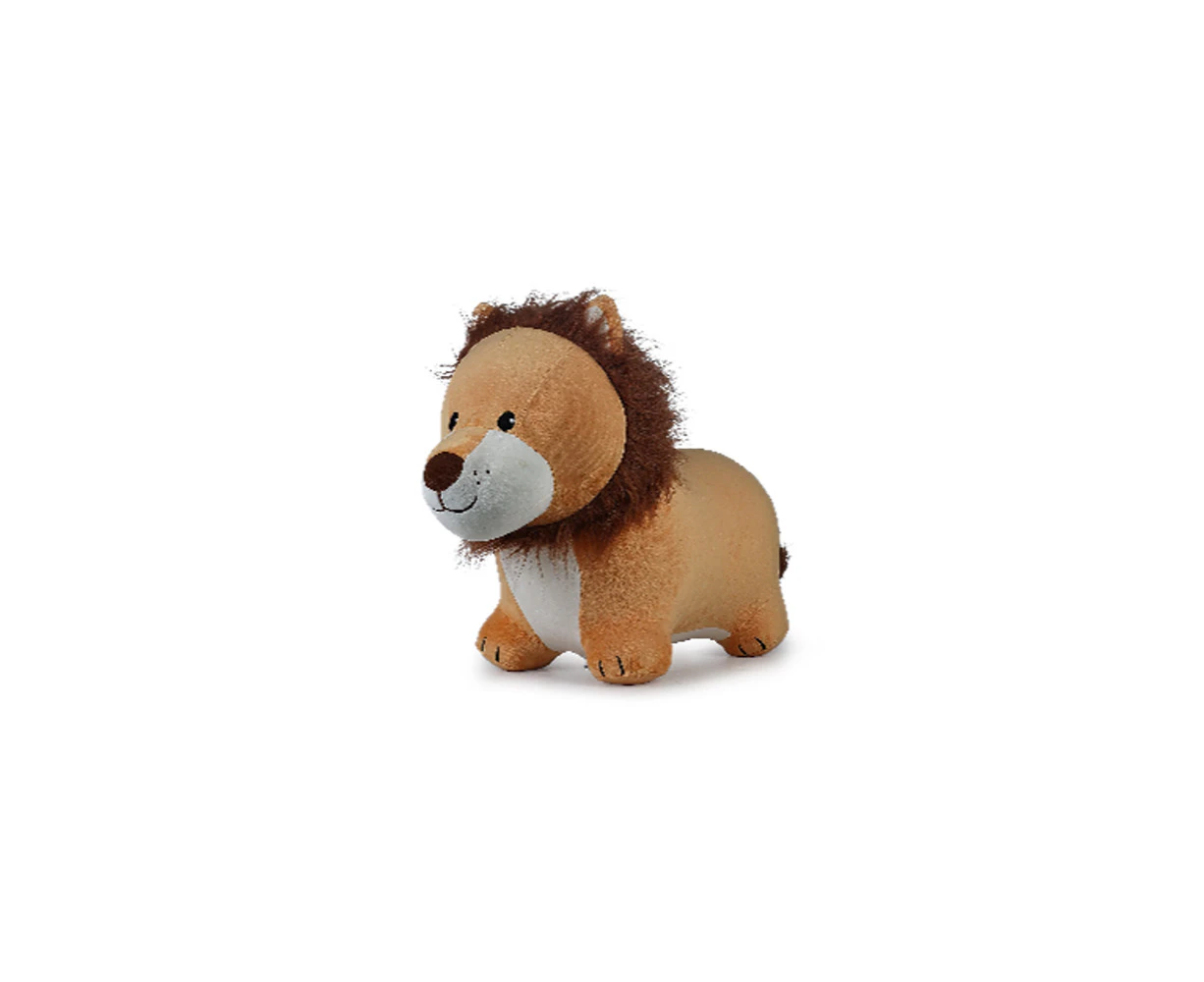 iPlay iLearn Bouncy Lion Soft Plush Bounce Animal Ride-On Play Toy Kids 18m+