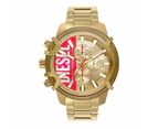 Diesel Griffed Gold Watch DZ4595