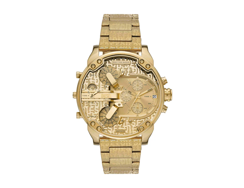 Diesel Mr. Daddy 2.0 Gold Watch DZ7479