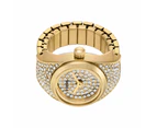 Fossil Gold Watch Ring ES5392