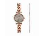 Fossil Carlie Rose Gold Watch ES5378SET