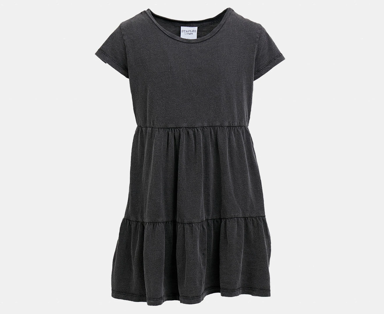 Eve Girl Youth Beach Dress - Washed Black