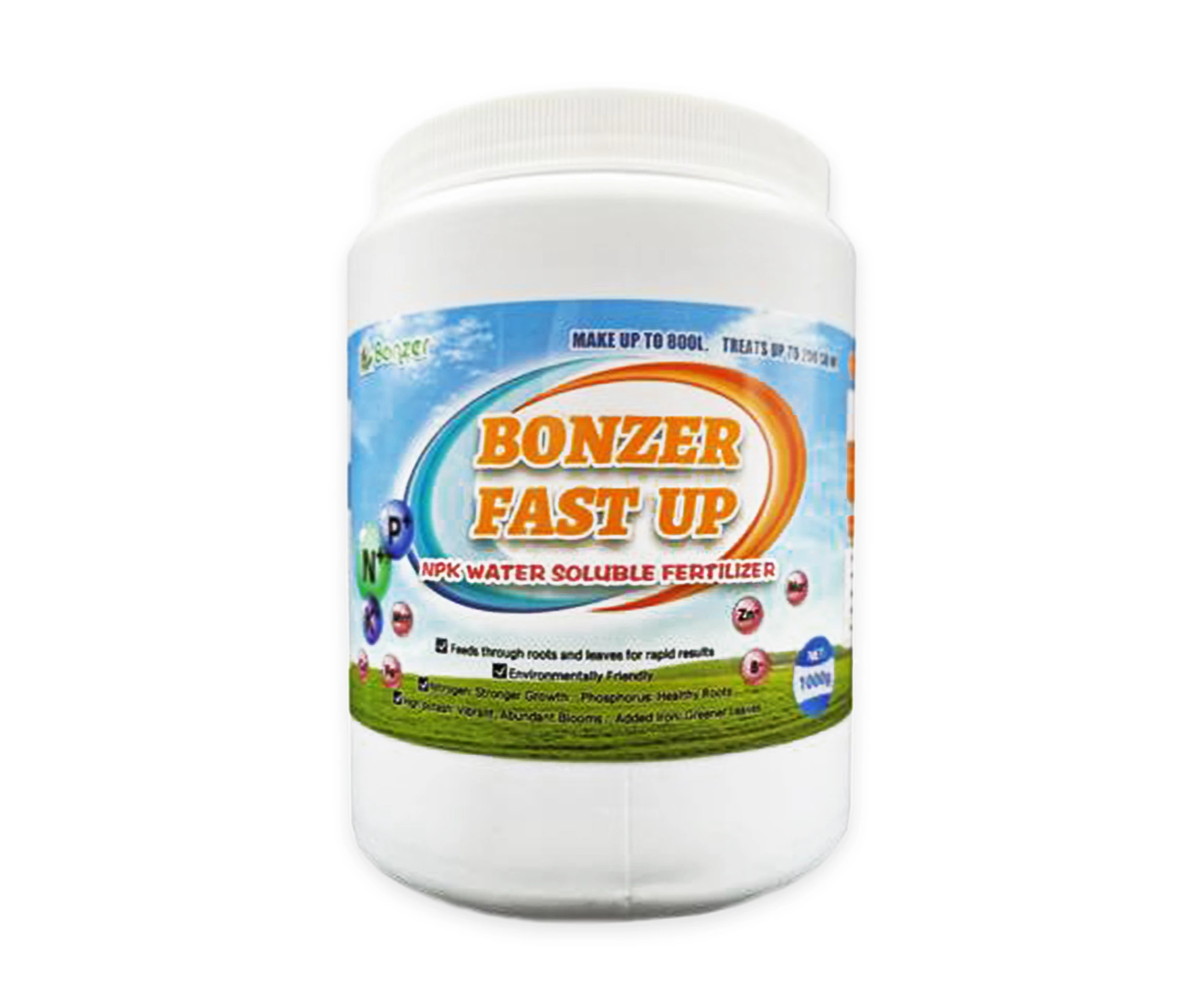 Bonzer Fast Up Water Soluble Fertilizer 20-20-20+TE All Purpose 1KG