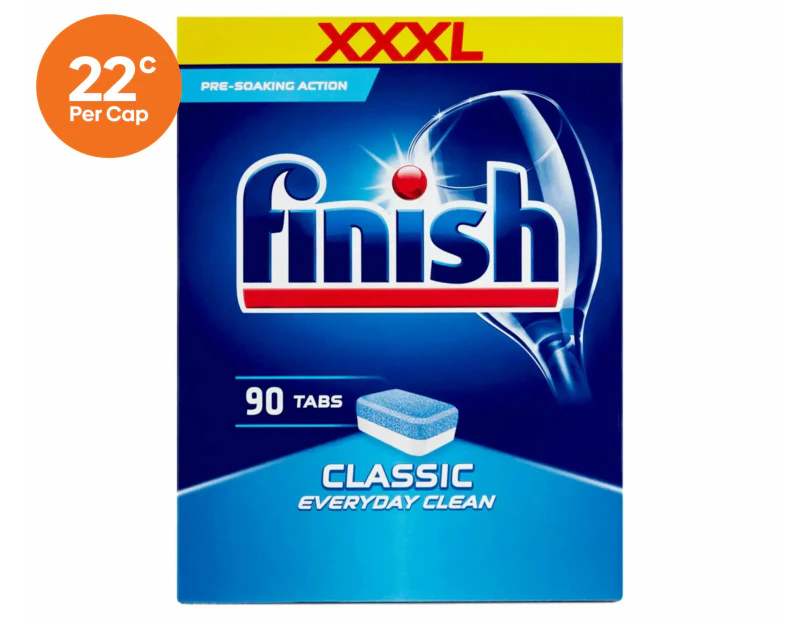 Finish Classic Dishwashing Tabs 90pk