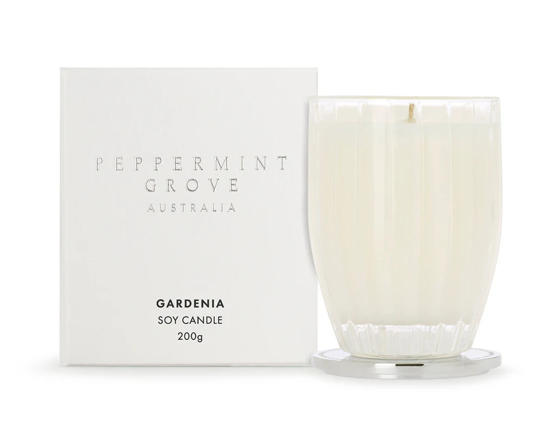 Peppermint Grove Gardenia Soy Candle 200g