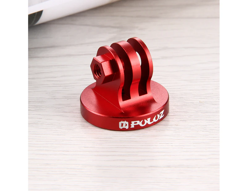 Puluz Cnc Aluminum Alloy Tripod Mount Base Adapter For Gopro Hero 5 4 3+ 3 2 1 Sj4000 Xiaomi Yi Sports Camera Red