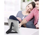 Adjustable Tablet Stand Compatible with iPad iPhone Phone Stand Desktop Heavy Duty Universal Desk Stand - Black