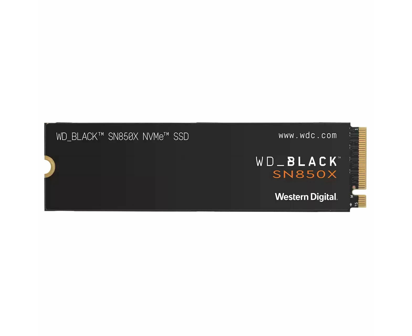 Western Digital Black SN850X 1TB M.2 Gen4 NVMe SSD for PS5 [WDS100T2X0E]