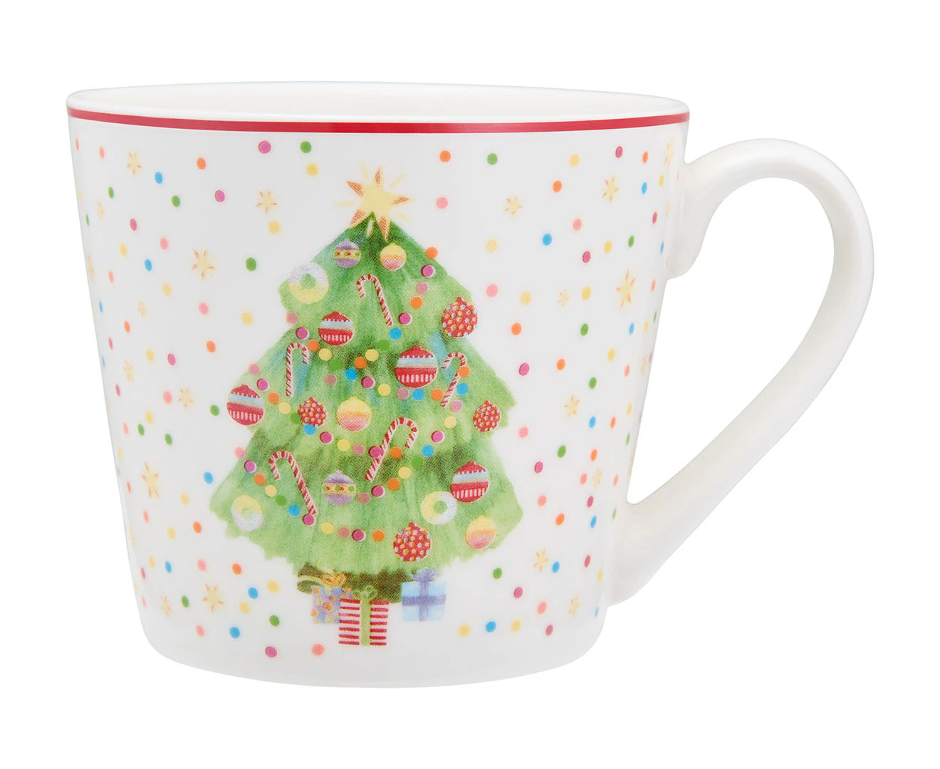 Maxwell & Williams 400mL Jolly Joy Joy Christmas Tree Mug