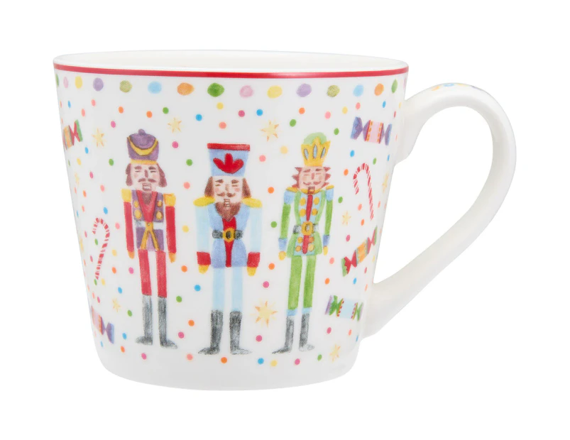 Maxwell & Williams 400mL Jolly Joy Joy Nutcracker Mug