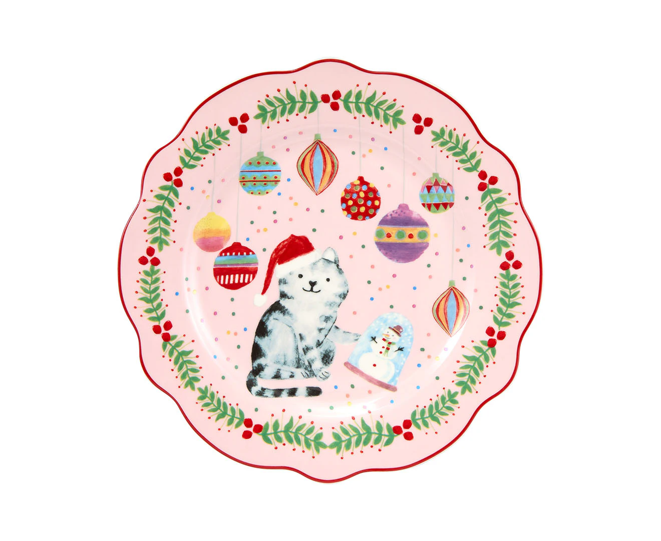 Maxwell & Williams 20cm Jolly Joy Joy Cat Plate