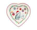 Maxwell & Williams 13cm Jolly Joy Joy Cat Heart Dish