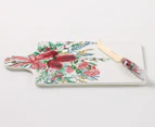 Maxwell & Williams 2-Piece Festive Flora Cheese Paddle & Knife Set