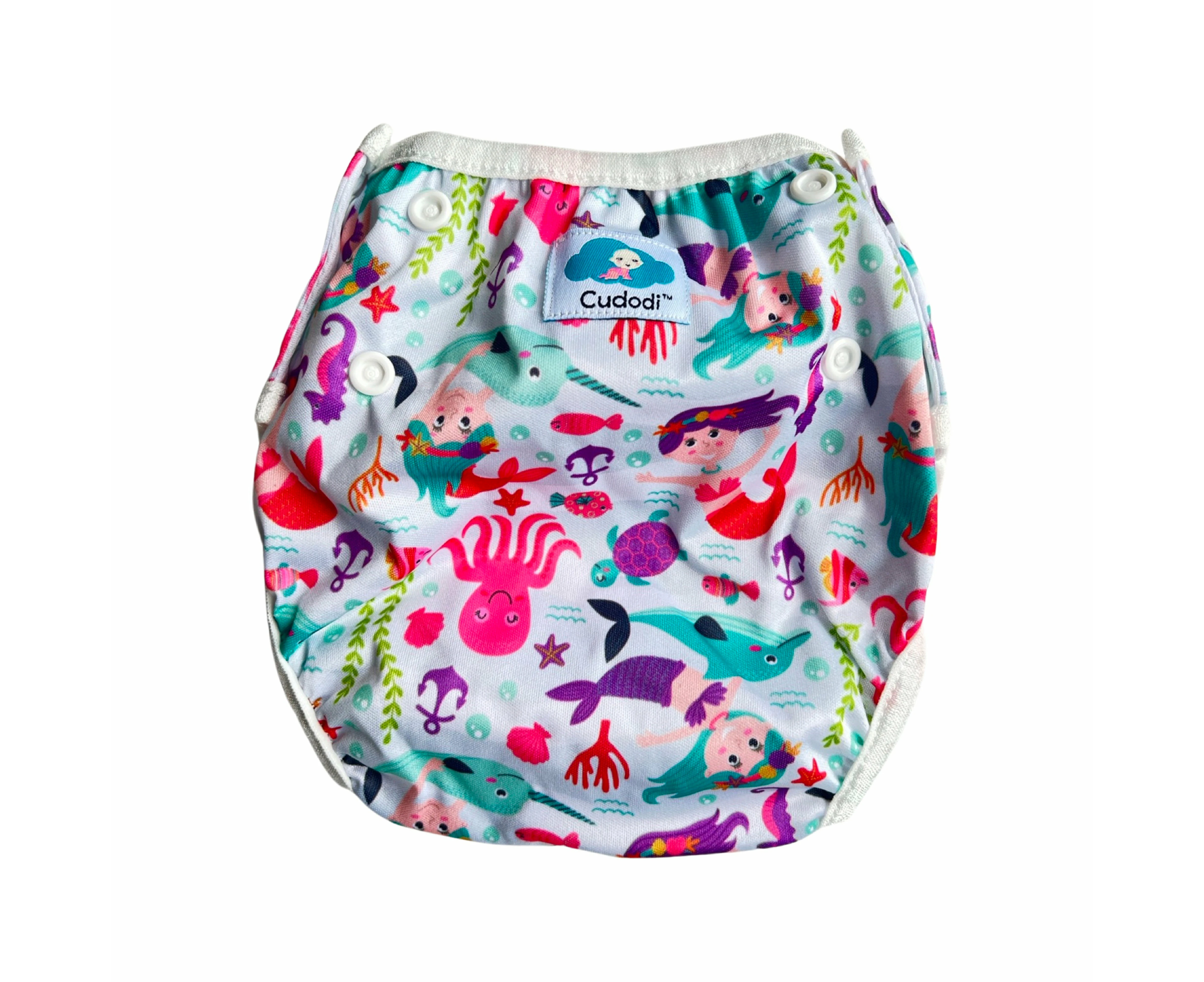 Reusable Swim Nappy - Mermaid World